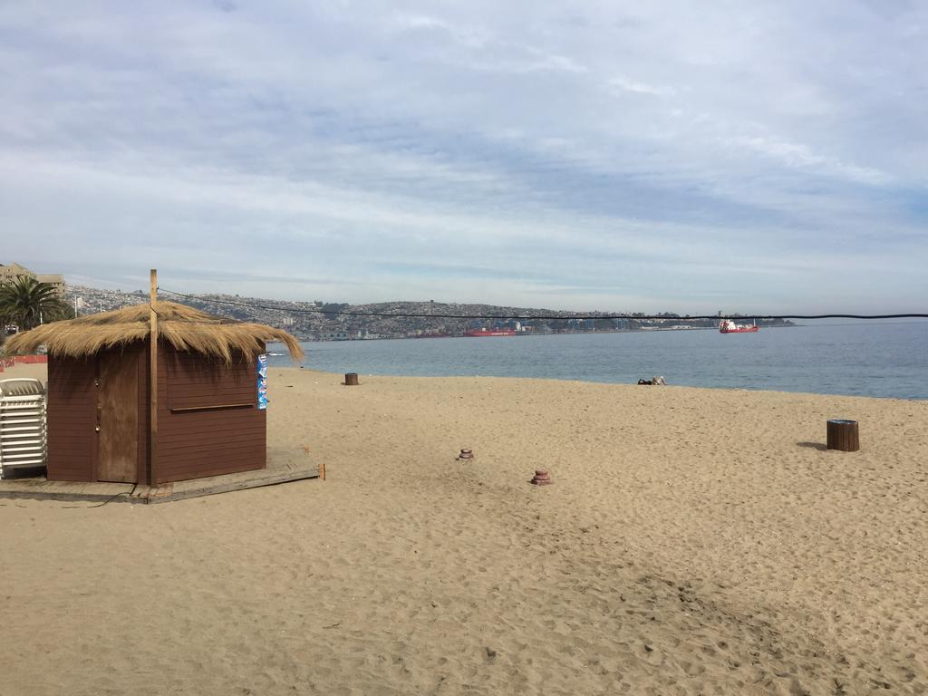 וואלפאראיסו Great Apartment On The Beach מראה חיצוני תמונה